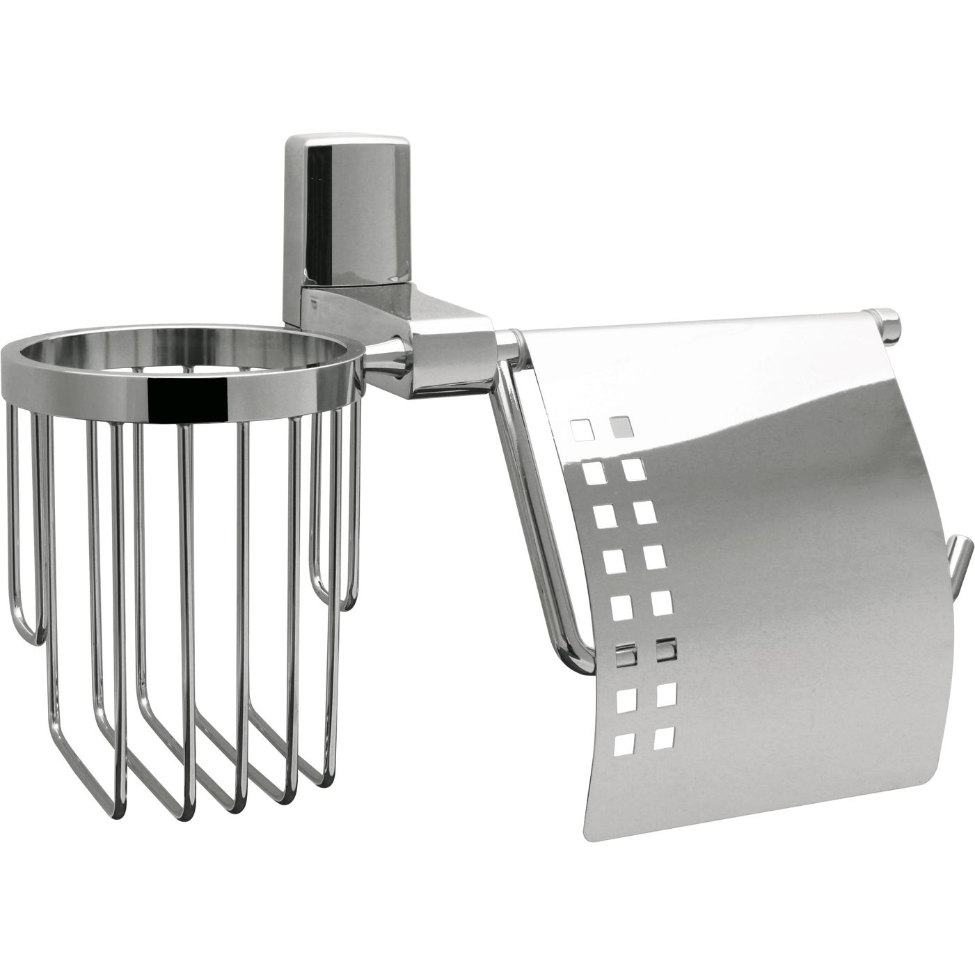 Держатель туалетной бумаги и освежителя WasserKRAFT Leine, K-5059