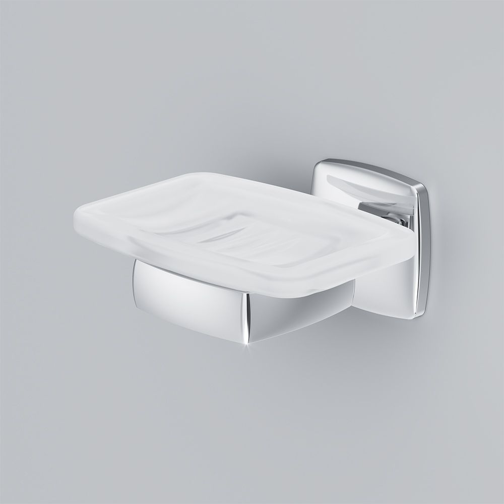 Стеклянная мыльница с настенным держателем AM.PM Gem, A9034200