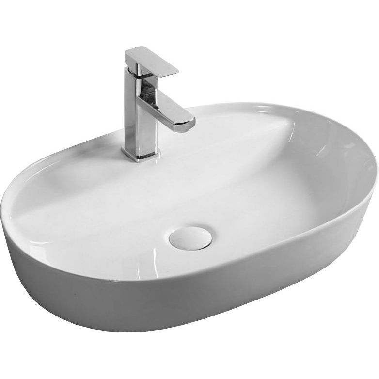Раковина керамическая накладная Belbagno 61x41.5, BB1346