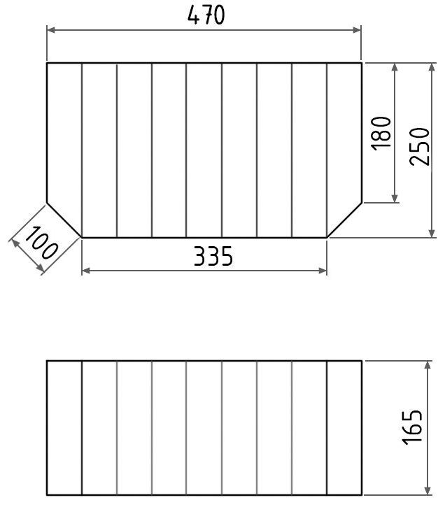 Ступенька для высоких ванн Gemy, G0001