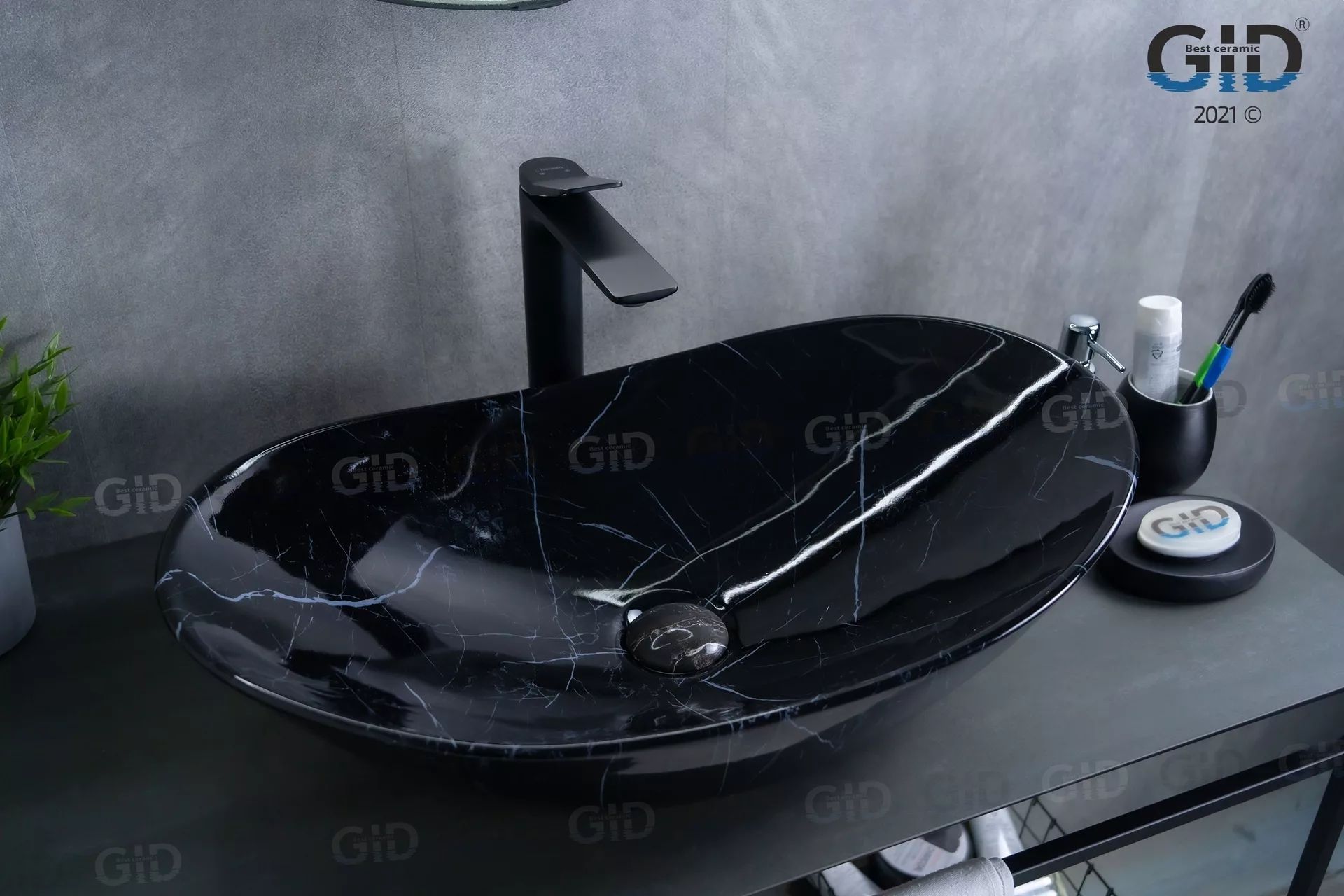 Умывальник Gid BS9811 61x37, 54467