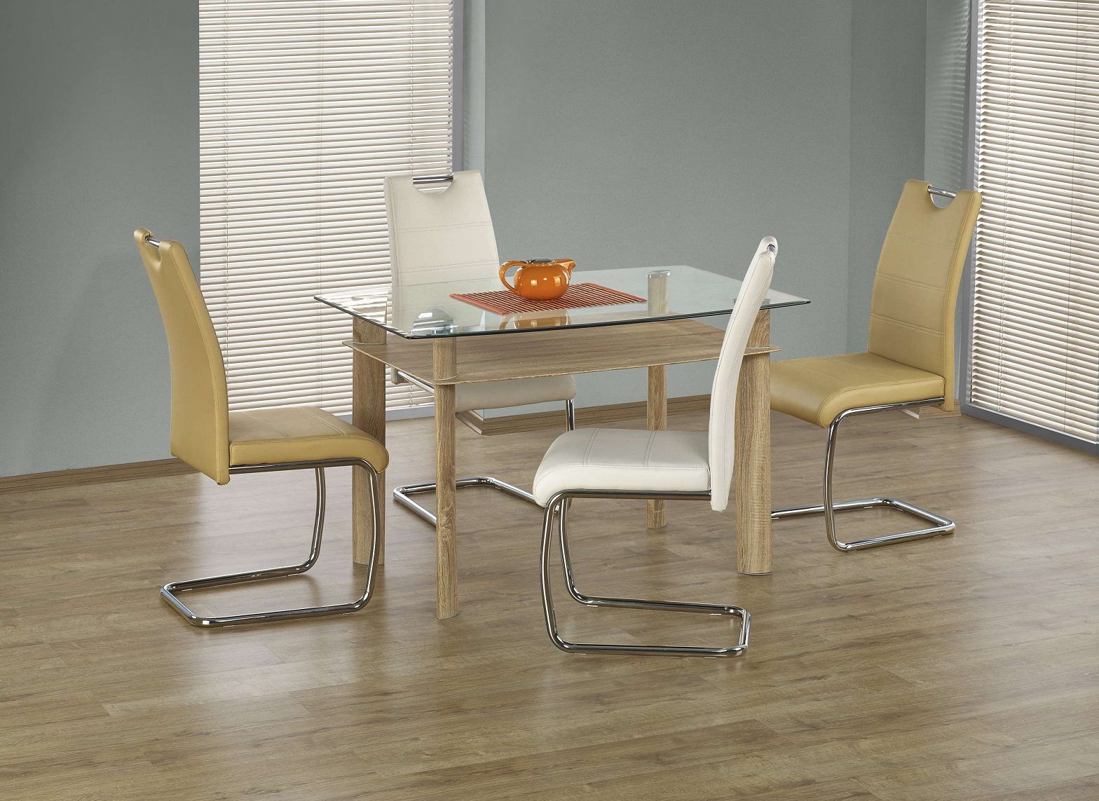 Стул кухонный Halmar K211 бежевый, V-CH-K/211-KR-BEZOWY