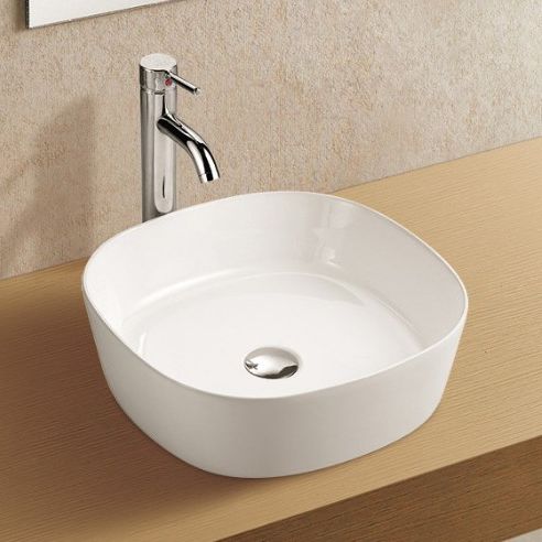 Раковина накладная WeltWasser ELBACH 2198 43x43