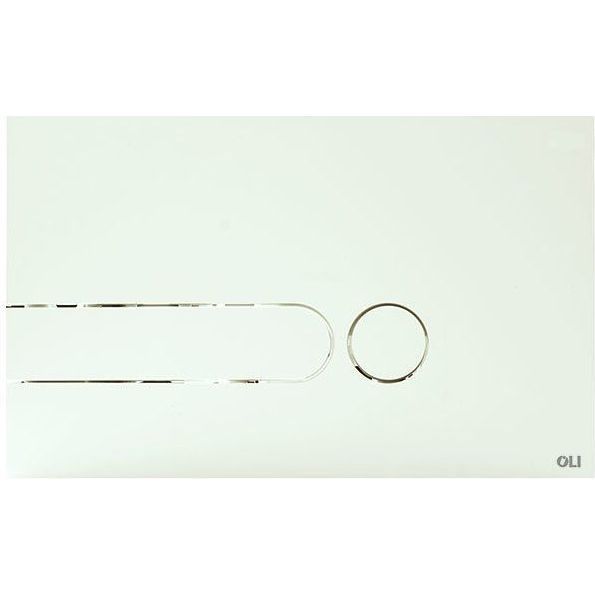 Панель OLI iPlate белая, 670001