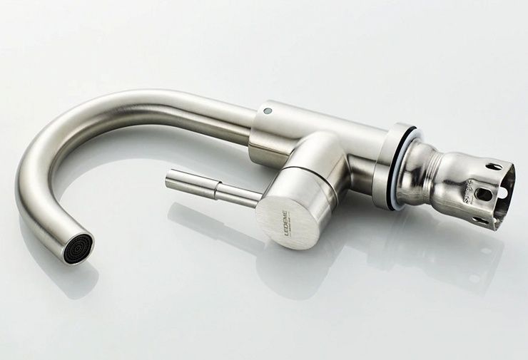 Смеситель для умывальника из нержавеющей стали Ledeme L1098-3