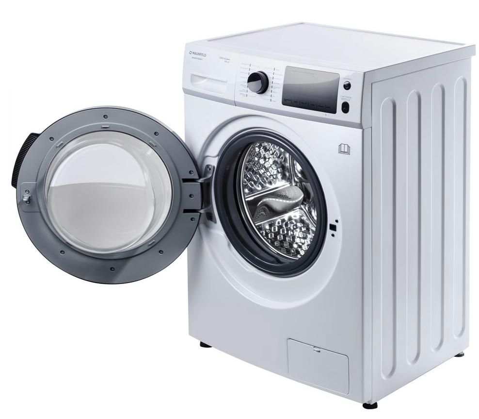 Стиральная машина с сушкой инвертором и паром Maunfeld MFWM1586WH