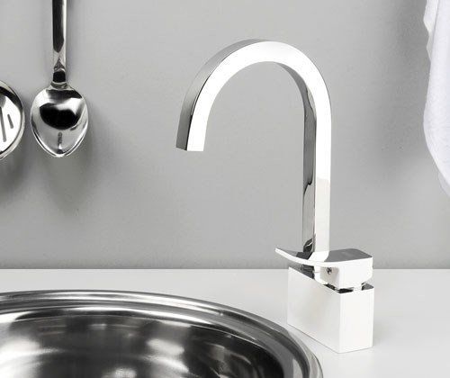 Смеситель для кухни WasserKRAFT Aller, 1067WHITE