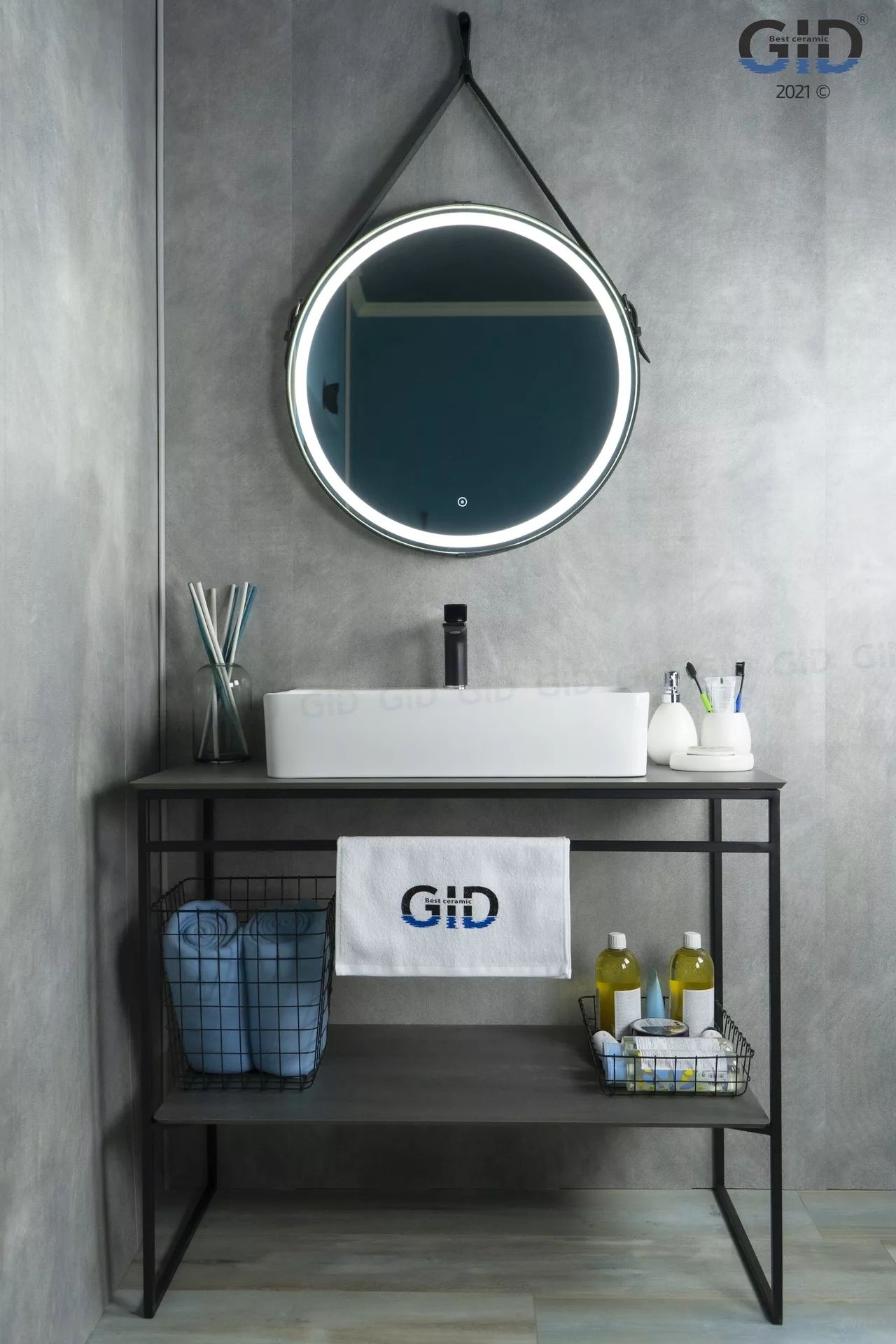 Умывальник Gid N9256 60x42, 51172