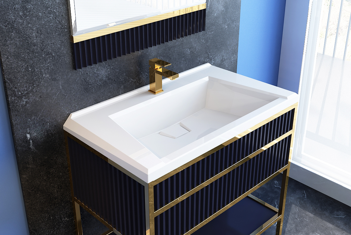 Раковина Andrea Granny 800, 80x46