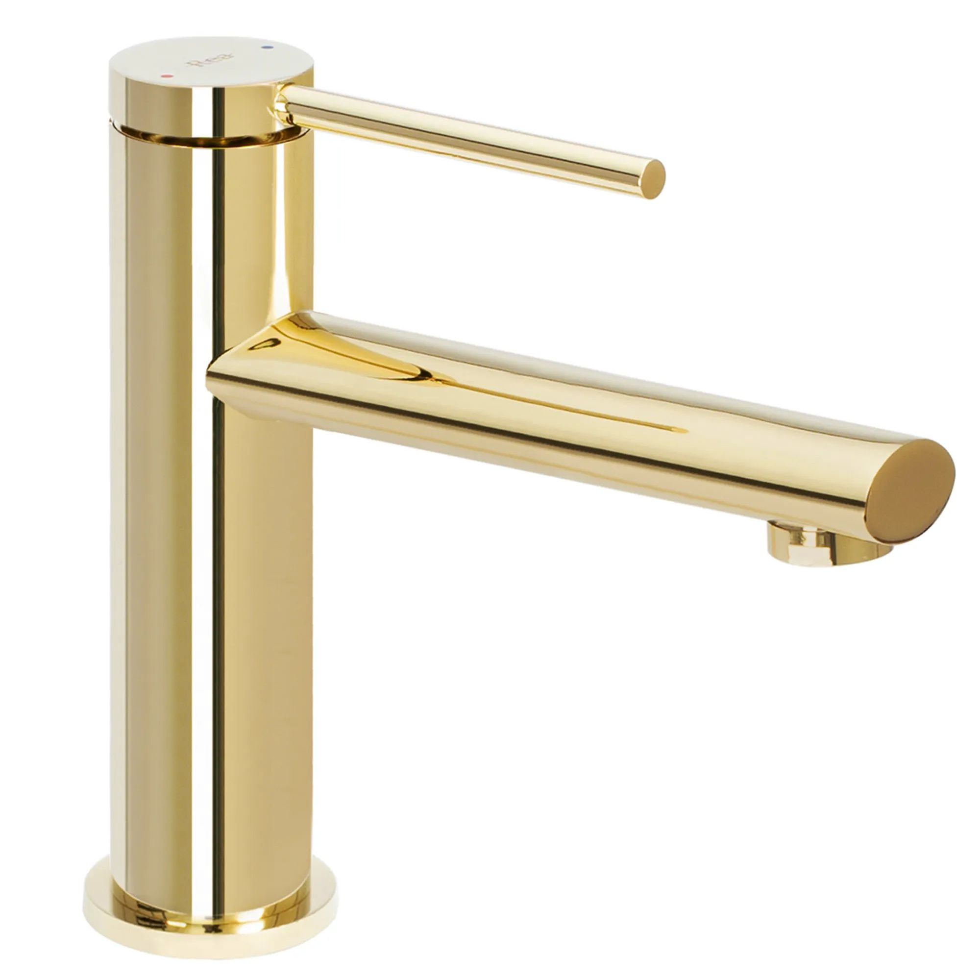 Смеситель для умывальника Rea Oval L.Gold, REA-B6515