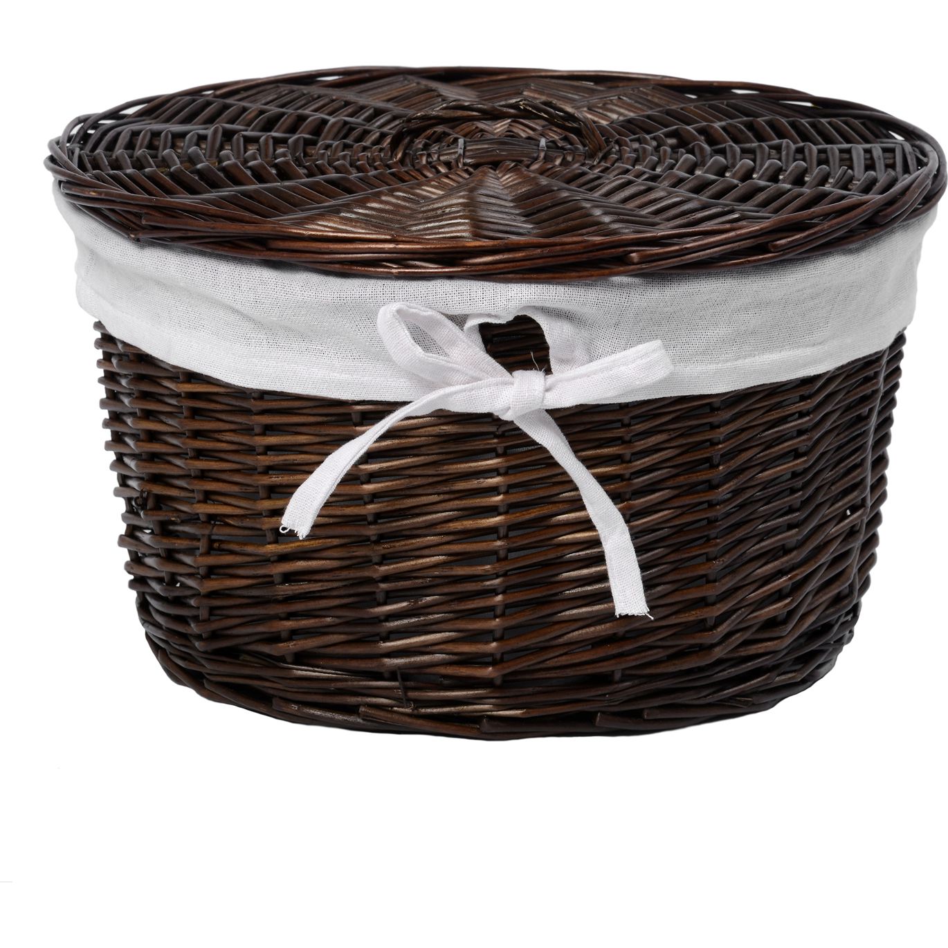 Плетеная корзина с крышкой WasserKRAFT Donau, WB-530-M