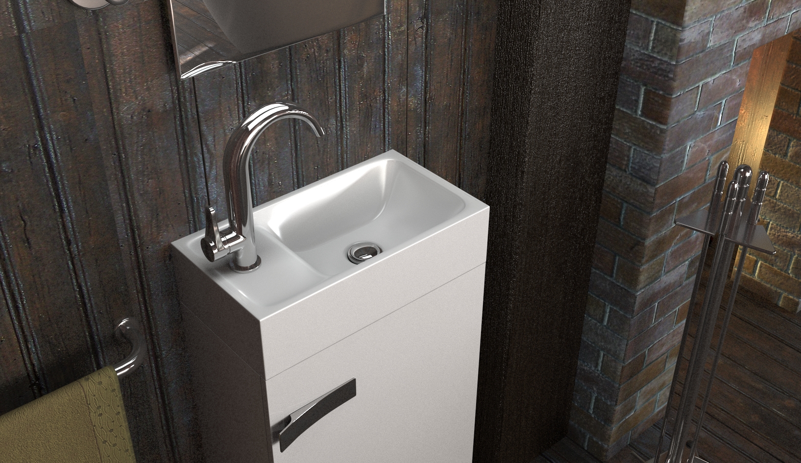 Раковина Andrea Sky, 40x20