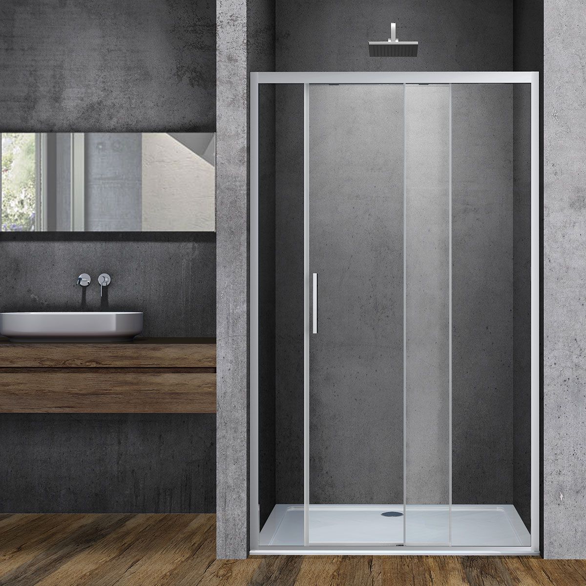 Душевая дверь Vincea Soft 140, VDS-3SO140CL