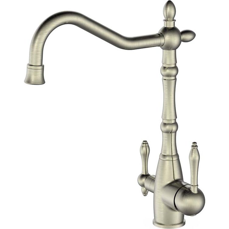 Смеситель для мойки Vivi Felice 1819-2 Nickel