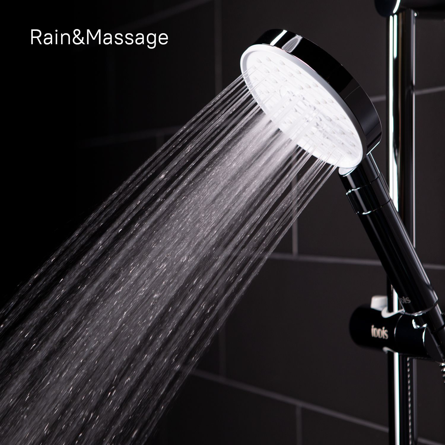 Душевой гарнитур с верхней лейкой, Iddis Swipe, SWI3F97i76