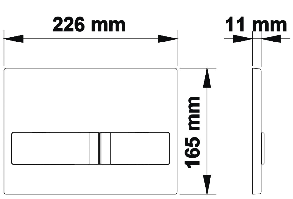 Инсталляция для скрытого монтажа Berges Novum L1 с кнопкой белая, 040211