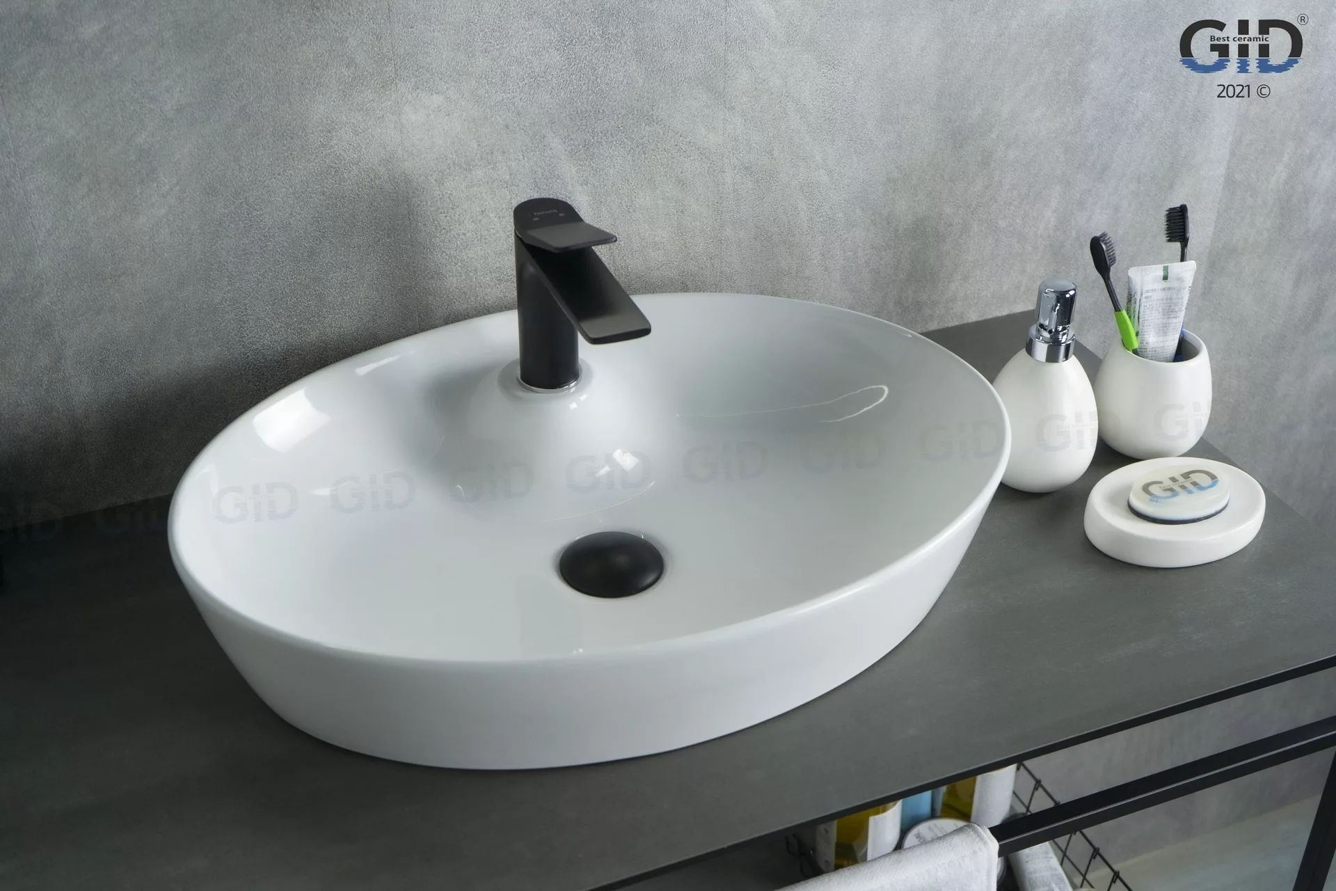 Умывальник Gid N9436 55x40, 51150