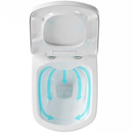 Унитаз подвесной Ravak Classic Rimoff, X01671