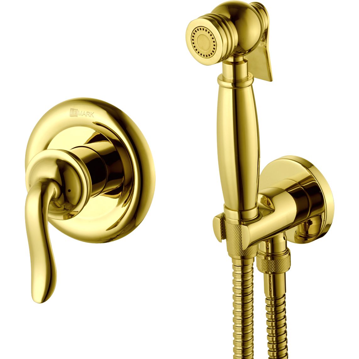 Смеситель с гигиеническим душем встраиваемый Lemark Brava, LM4719G