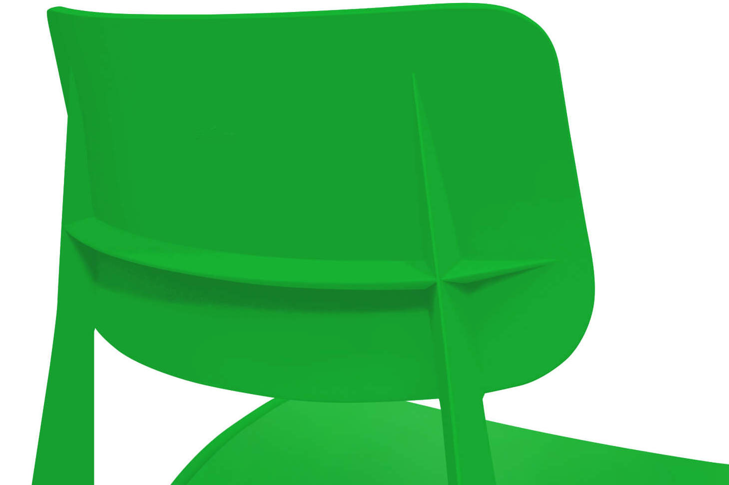 Стул Sheffilton SHT-S110-P зеленый/зеленый, 188775