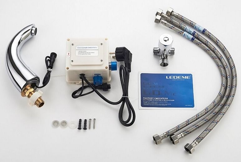 Смеситель для умывальника сенсорный Ledeme L1055-14
