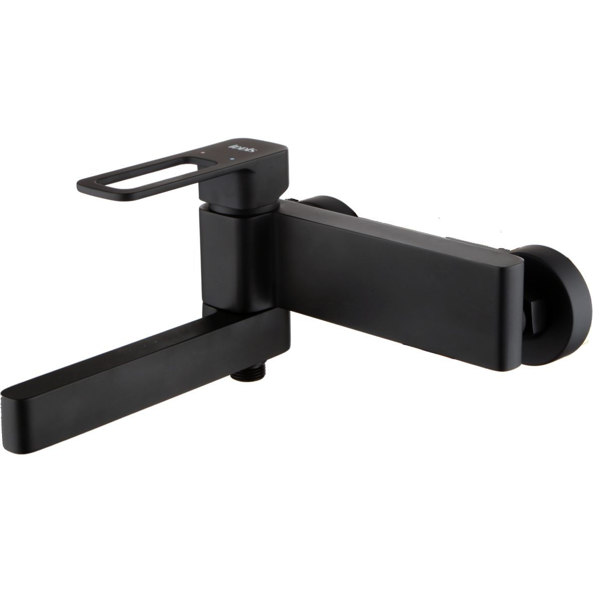 Смеситель для ванны, черный, Iddis Slide, SLIBL00i02WA