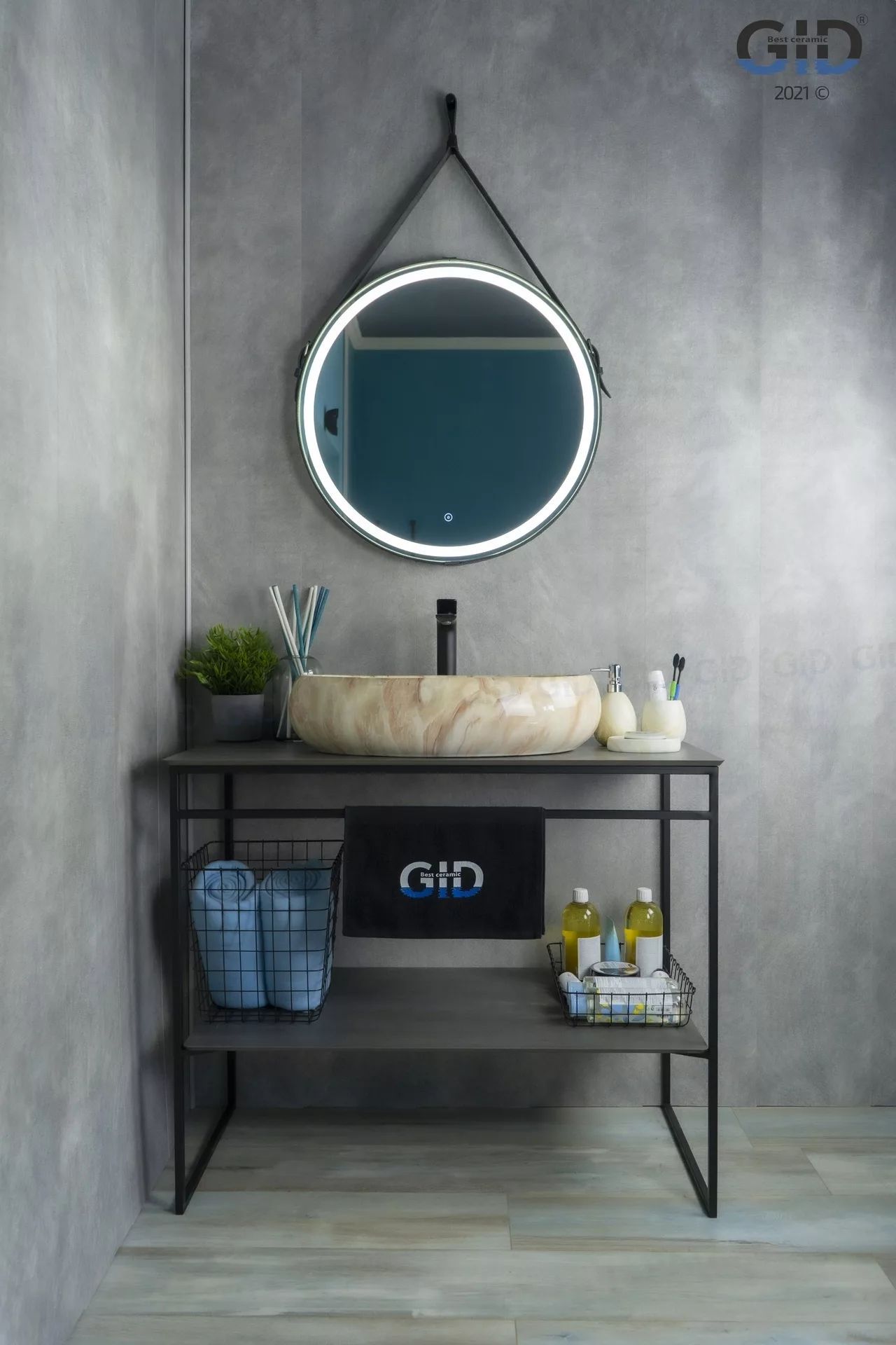 Умывальник Gid MNC162 60x41, 54404