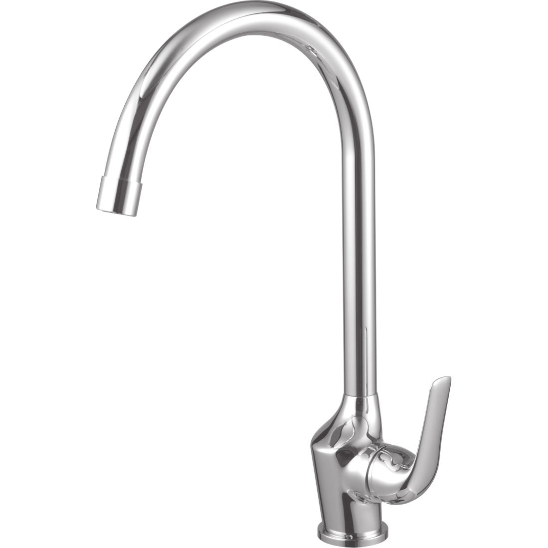 Смеситель для кухни с высоким поворотным изливом 363 мм Lemark Plus Advance, LM1205C