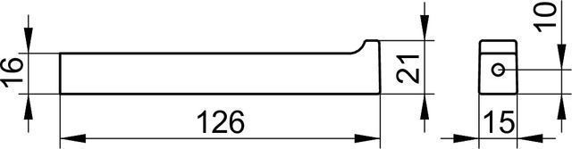 Держатель для запасного рулона Keuco Edition 11, 11163010000