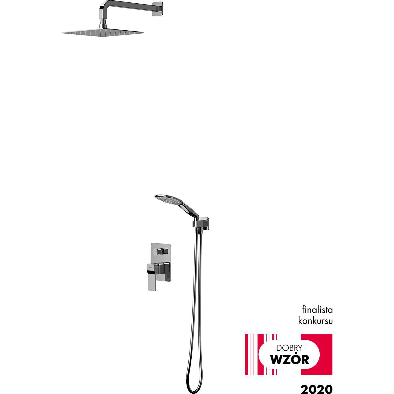 Душевая система встроенная Omnires Slide, SYSSL10CR