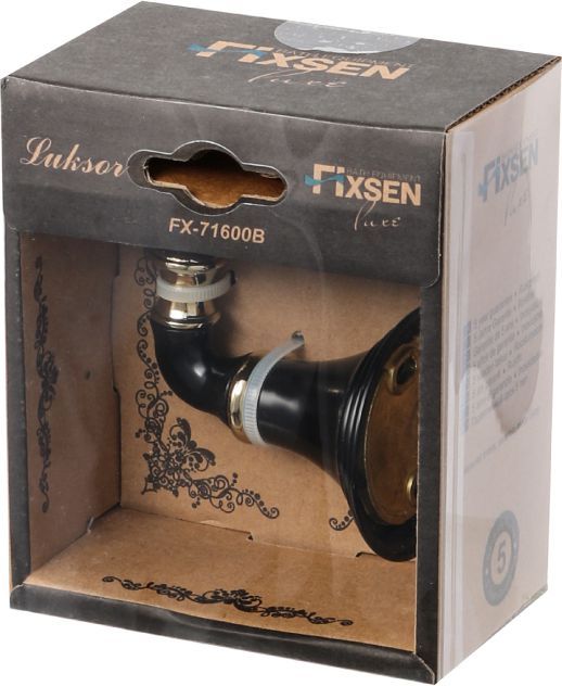 Крючок одинарный Fixsen Luksor, FX-71605B