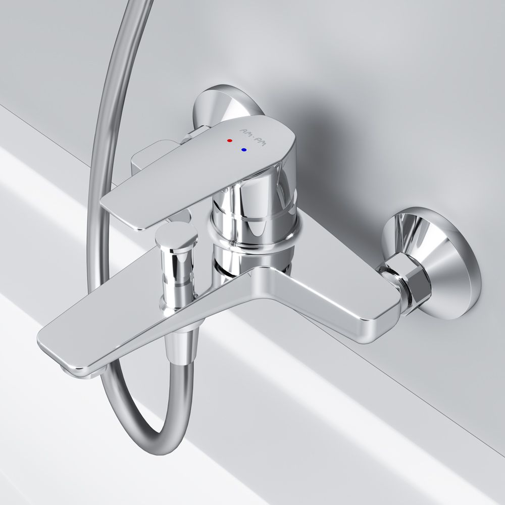 Смеситель для ванны и душа AM.PM Gem, F90A10000