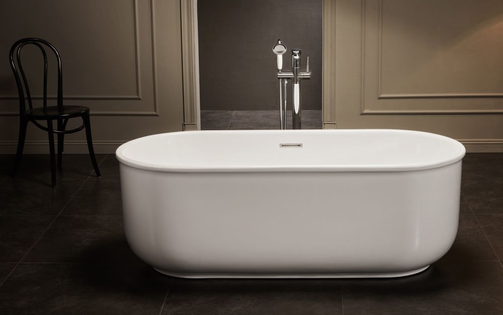 Отдельностоящая овальная акриловая ванна Belbagno BB401