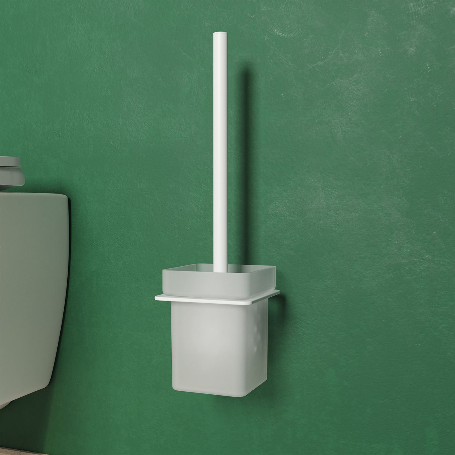 Ерш, матовое стекло, сплав металлов белый матовый, Iddis Slide, SLIWTG0i47