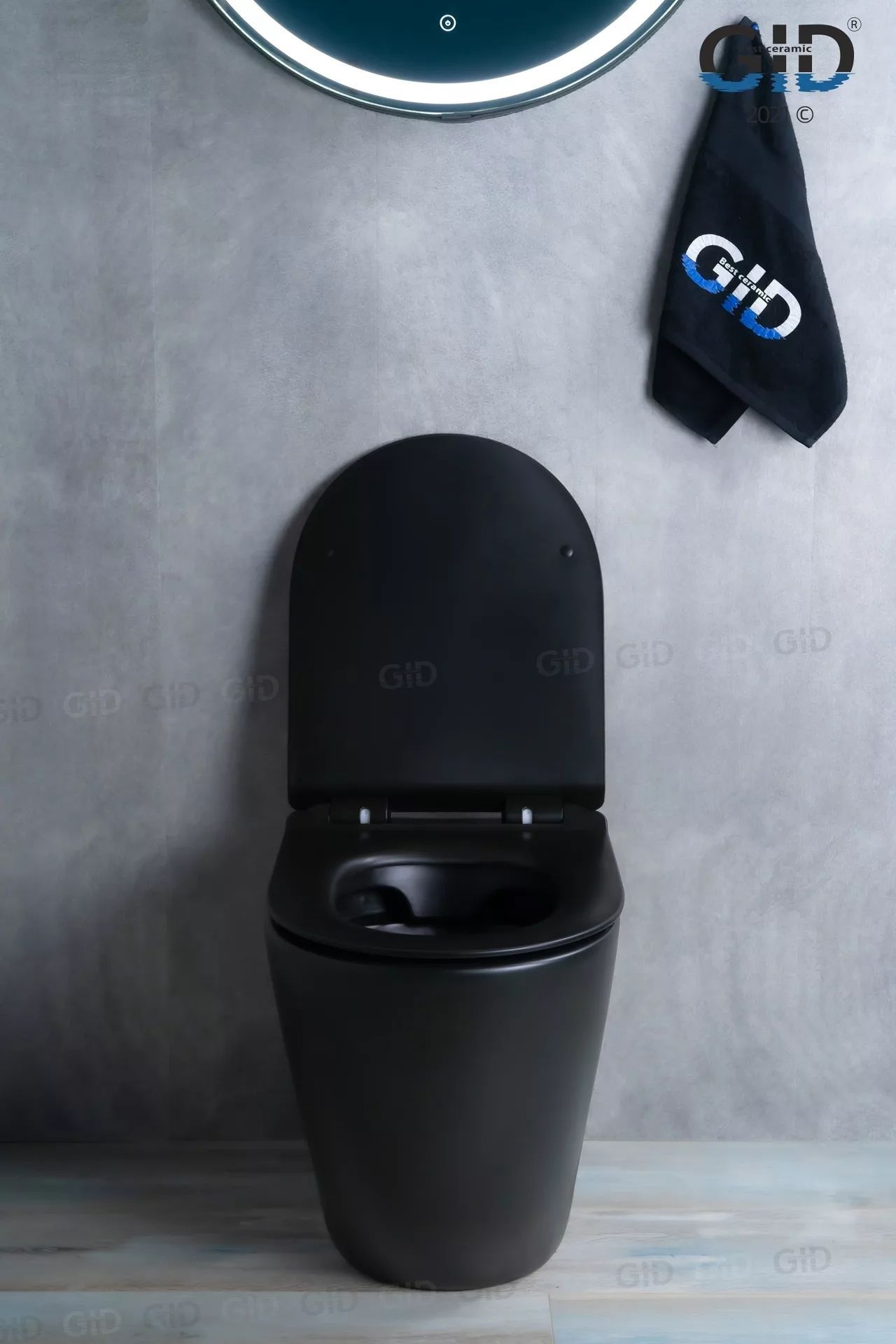 Унитаз приставной Gid TRS-269BM, 62214Y