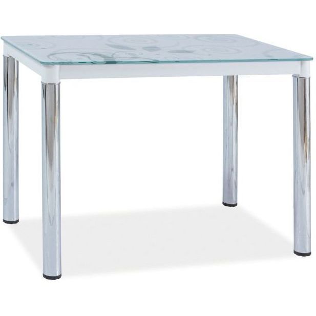 Стол обеденный Signal Damar белый 100, DAMARB