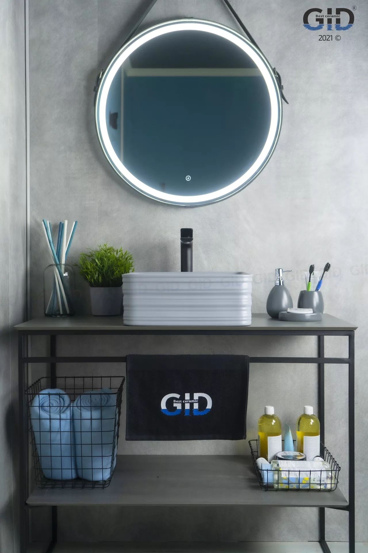 Умывальник Gid GM965 38.5x38.5, 53338