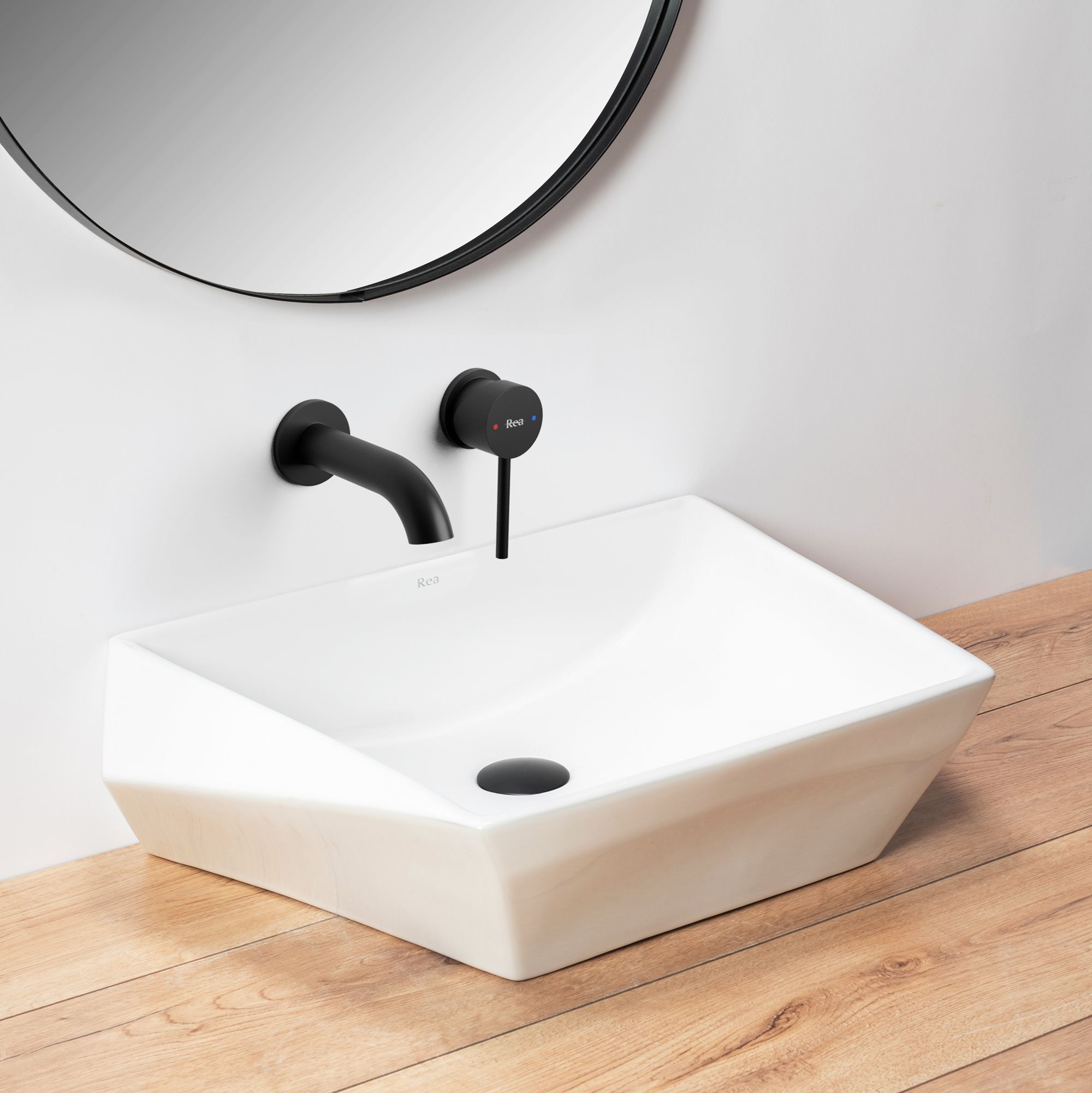 Умывальник Rea Lucy 59.5x41.5, REA-U0159