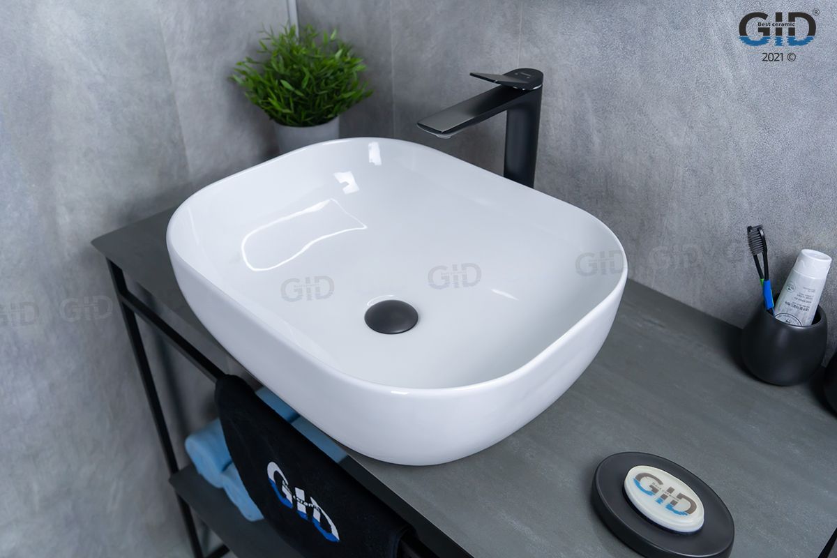 Умывальник Gid D1302 50x40, 51198