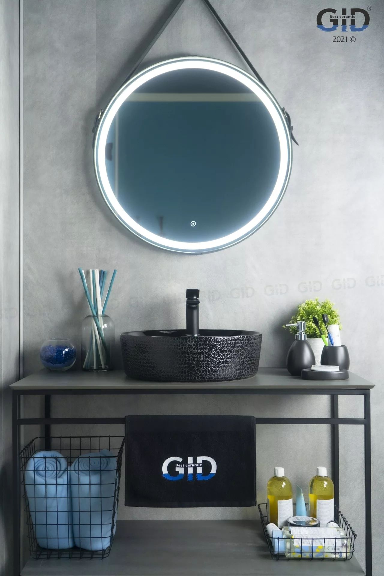 Умывальник Gid D1306H004 44x44, 53313