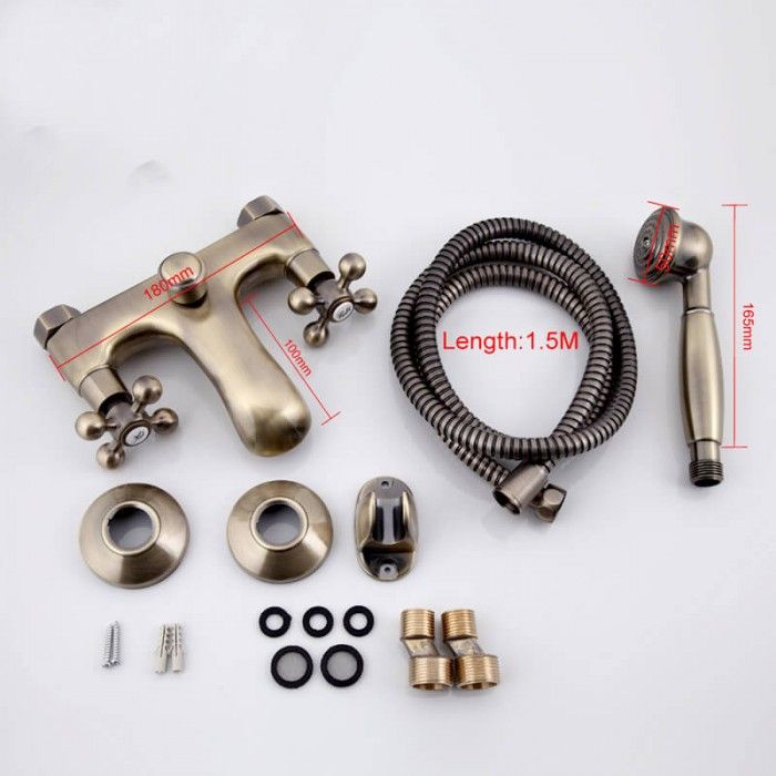 Смеситель для ванны с коротким изливом Frap F3019