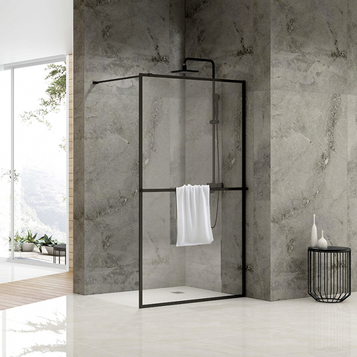 Душевая перегородка Abber Immer Offen AG60100B/AG60120B