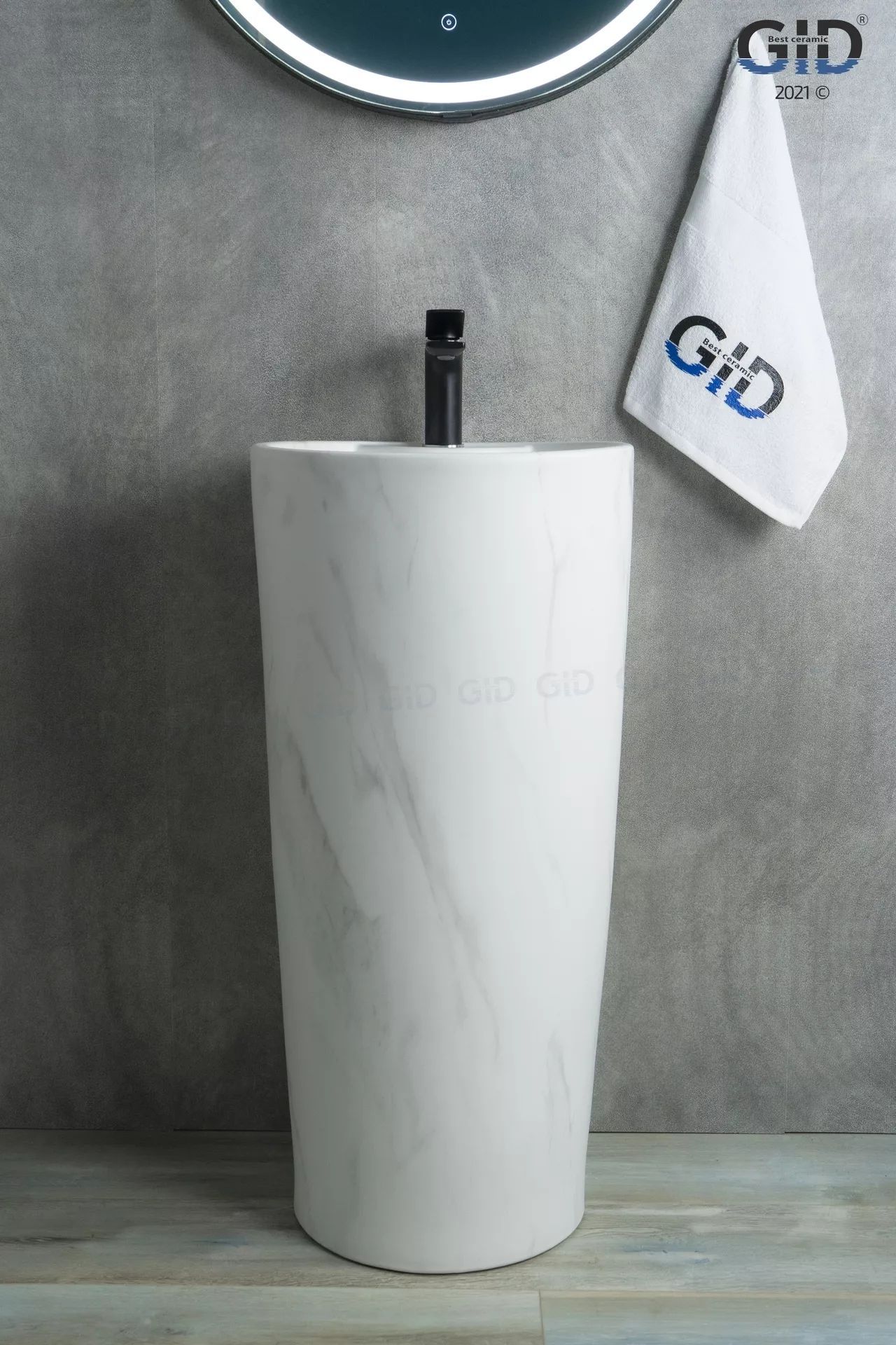 Умывальник Gid NB131WS 40x40, 81111