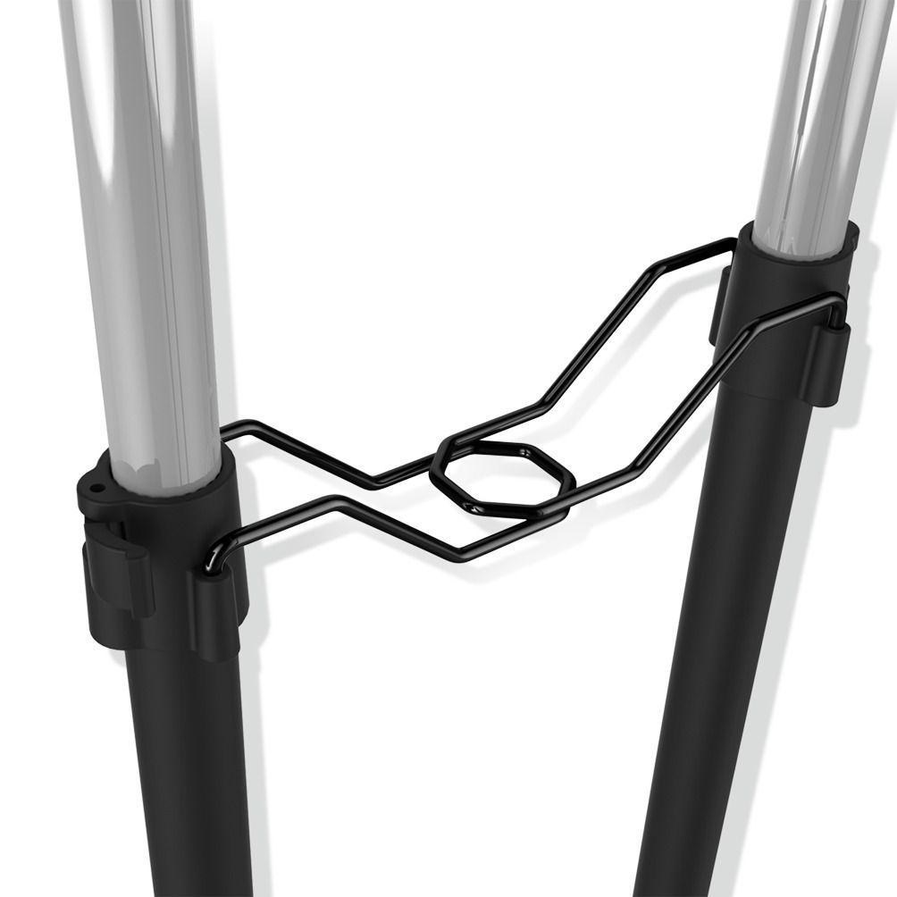 Вешалка Sheffilton SHT-WR4150 черный/черный муар/хром лак, 899484