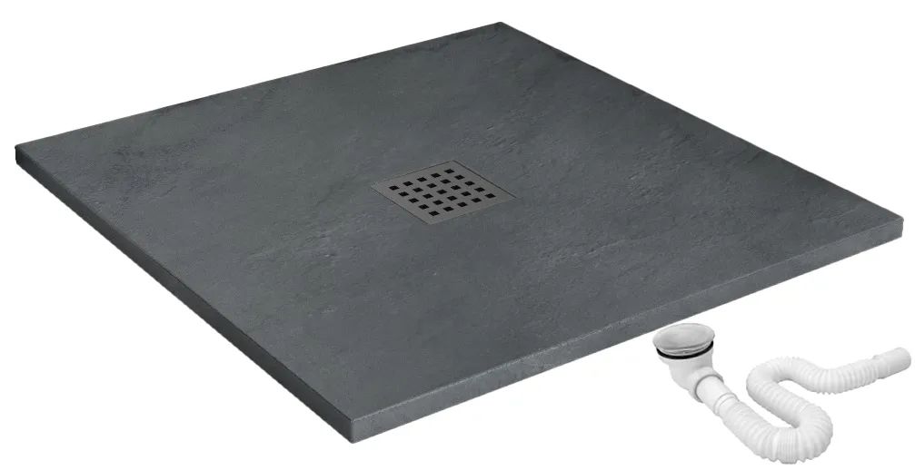 Поддон Rea Grey Rock 90x90, REA-K4585