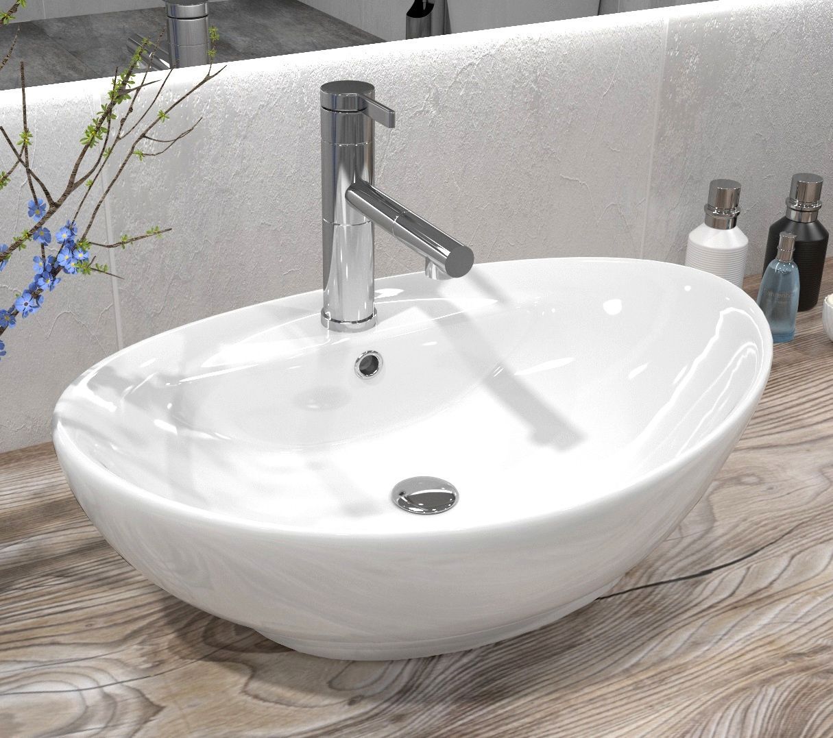 Умывальник Rea Cindy 58.5x39, REA-U0155