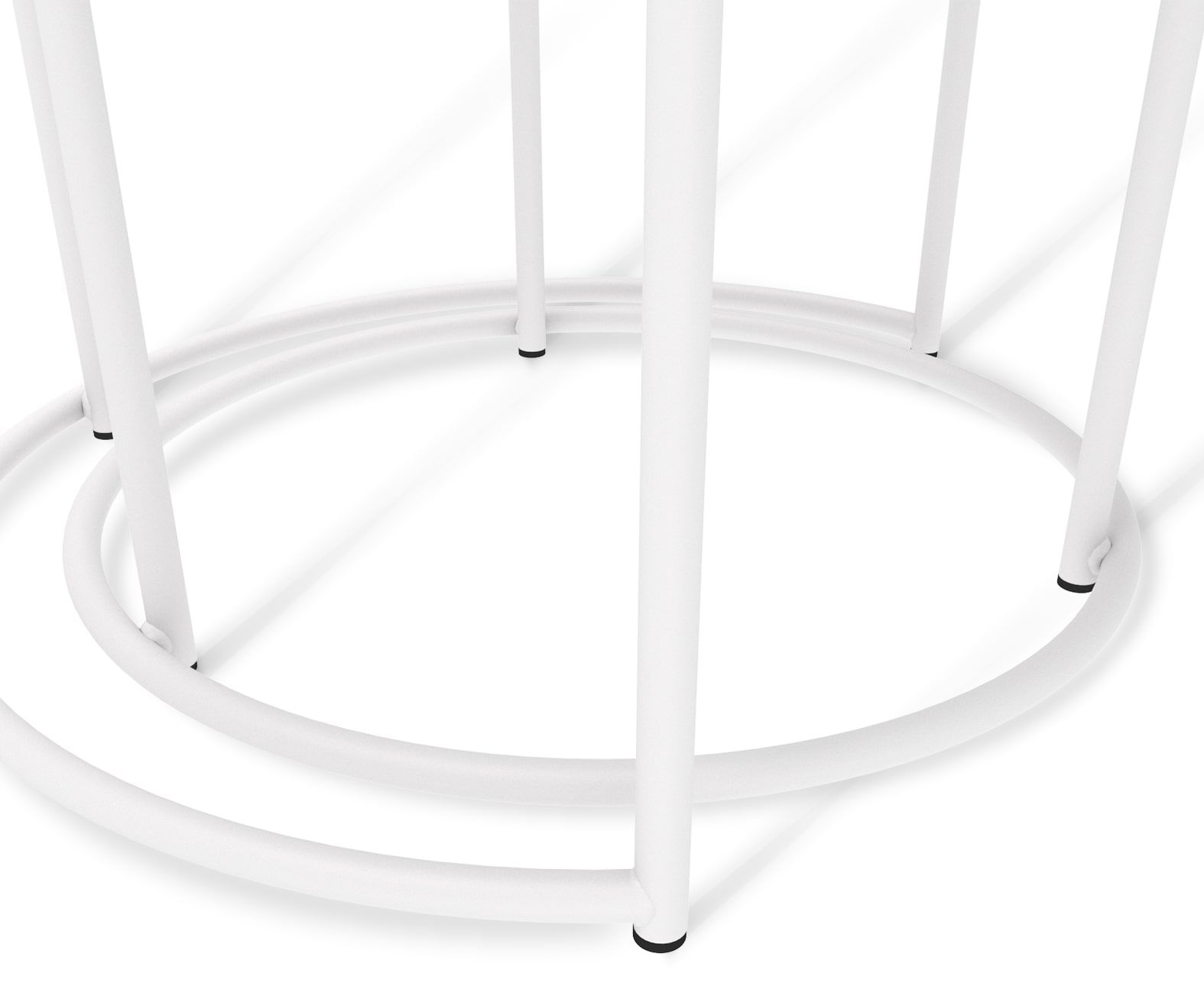 Столик журнальный Sheffilton SHT-CT7 камень пьетра черный/белый муар, 205146