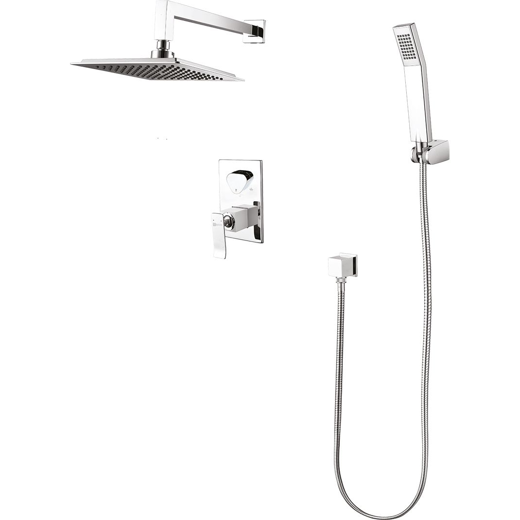 Смеситель для душа встраиваемый с дополнительной 1-функциональной лейкой Lemark Contest, LM5829CW