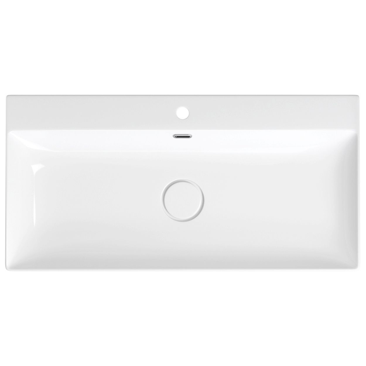 Накладная раковина Wellsee Bromance 90x45, 151601000