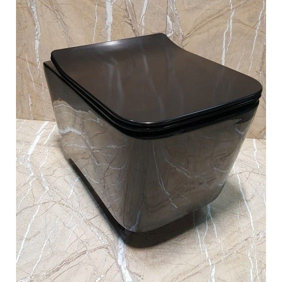 Унитаз подвесной безободковый Ceramalux, 5170-18